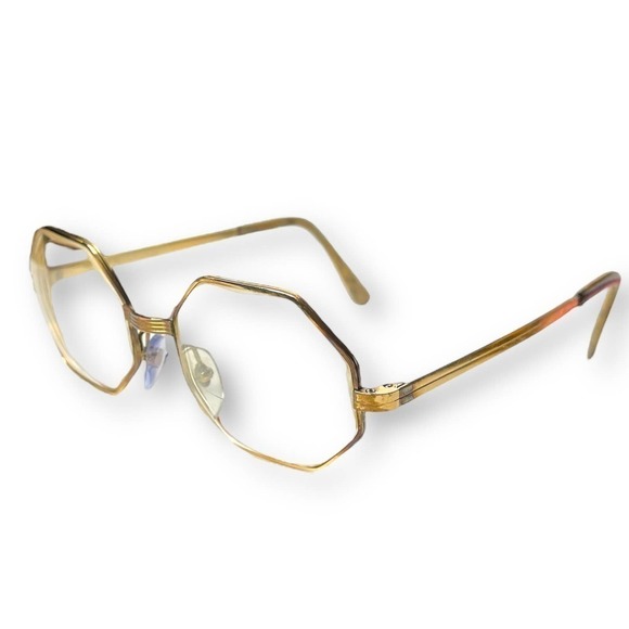 Cottet Vintage 12k 1/25 Made in USA Glasses Frames with Leather Ear Pieces main image 10